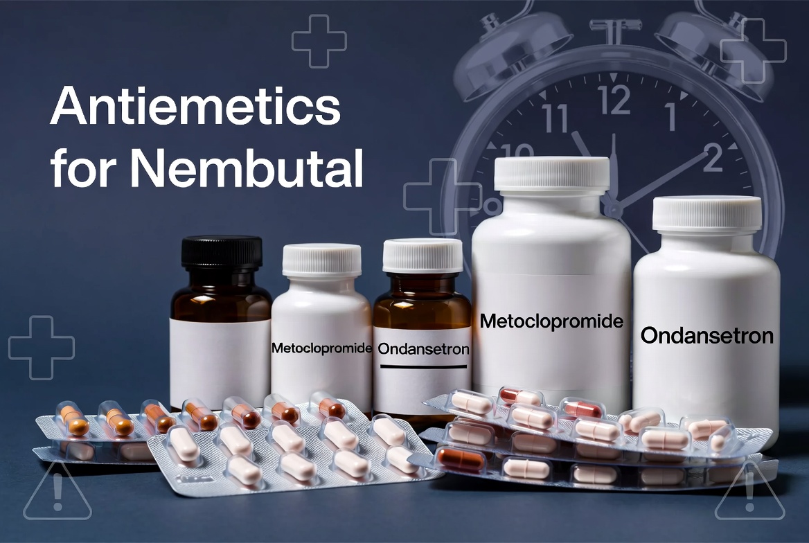 Antiemetica Gids voor Gebruik van Nembutal - Voorkom braken met Metoclopramide en Ondansetron